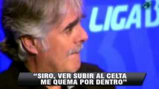 Siro López tras el ascenso del Celta a Primera