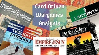 Wargamology - Card Driven Wargames Analysis