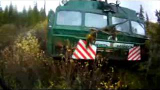 Extreme offroad in Siberia (Russia)