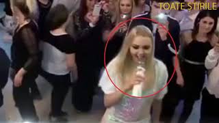 Cum a fost surprinsă Denisa Răducu la ultimul ei spectacol! Imaginile spun totul despre ce urma să s