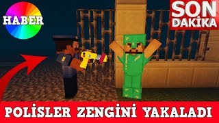 ZENGİN VS FAKİR #55 - Polisler Zengini Yakaladı (Minecraft)