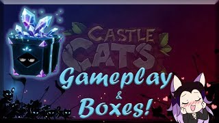 Castle Cats : Gameplay + Box Unboxing! ~ Thank you PocApp!!