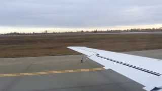 Взлёт Embraer RJ145 рейсом из Киева до Ивано-Франковска