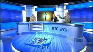 RTE World Cup 2010 - Uruguay vs Germany Apres Match analysis(part 3)