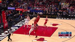 1st Quarter, One Box Video: Chicago Bulls vs. New York Knicks