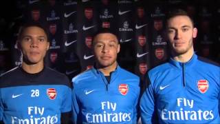 Chúc Tết từ các cầu thủ Arsenal dành cho Gooners Việt Nam!