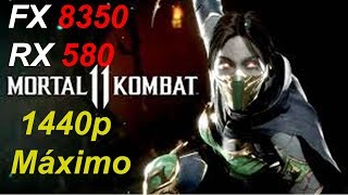 Mortal Kombat 11 em 1440p no Máximo - AMD FX 8350 & RX 580