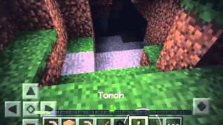 Ловушка в пещере MCPE Mexanik #1