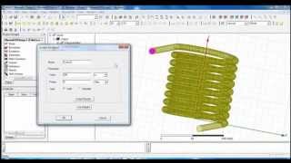 Drawing Induction Heating Coil Using Ansoft Maxwell V16.0