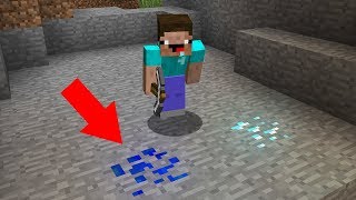 МАЙНКРАФТ КАКОЙ АЛМАЗНЫЙ БЛОК НАСТОЯЩИЙ? ТРОЛЛИНГ НУБА В МАЙНКРАФТЕ / MINECRAFT DAMOND BLOCK мультик