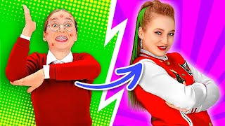 CARA MENJADI POPULER DI SEKOLAH! || Situasi Canggung Sehari-hari oleh 123 Go Like!
