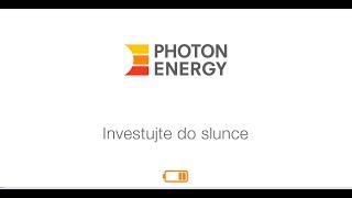 Investujte do slunce (B&R pro Photon Energy)