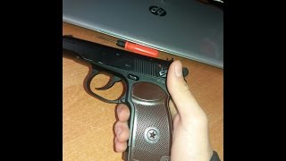 Как собрать пневматичский писталет КВС.