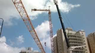 Liebherr LTM-1500. Avi Cranes. Israel Dreams. Good Morning Israel.