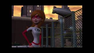 The Incredibles Skyline Stretch fly hack run in 0:29