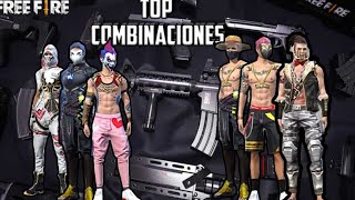TOP MEJORES COMBINACIONES DE ROPA FREE FIRE/FLACOMVP??