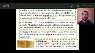 CURSO DE TEOLOGÍA FUNDAMENTAL PARA LAICOS: 6) TRANSMISIÓN DE LA REVELACIÓN