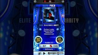 DOUBLE ELITE PACK OPENING!! WWE SuperCard