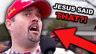 Christian Nationalists Get CRUSHED With Bible Quotes
