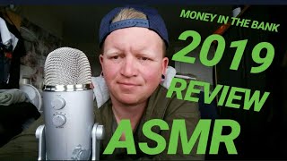 WWE MONEY IN THE BANK 2019 REVIEW (ASMR) W/ GUM CHEWING