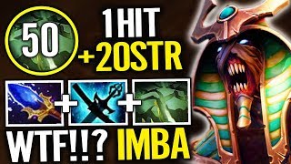 WTF?! Strength Hero With Magic Build - NEW meta 7.20 Undying Dota 2 gameplay by BabyKnight
