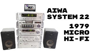AIWA SYSTEM 22 - Micro HiFi from 1979