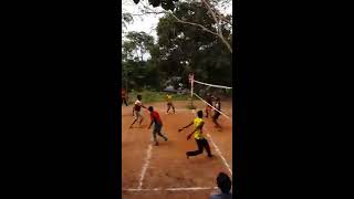 Village volleyball with funny commentary