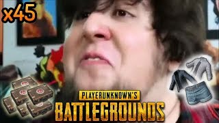 PUBG PC 1.0 CRATE OPENNING ( 45x WANDERER CRATES )