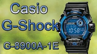 Неубиваемые наручные часы Casio G-Shock G-8900A-1E купить в Москве недорого