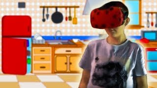 Повар в Виртуальной реальности. Виртуальная реальность. Игры в виртуальной реальности! Virtual house