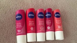 Nivea Fruity Shine Lip Balm Reviews And Swatches