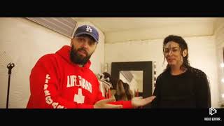 Голограмма Майкла Джексона ( back stage со съёмок) Michael Jackson impersonator Pavel Talalaev