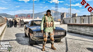GTA 5 ZOMBIE APOCALYPSE MOD - TREVOR'S NINTH DAY!! (GTA 5 MODS) 1970 charger