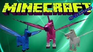 MINECRAFT: MO' Creatures 3.7.1 (ESPECIAL) Fairy Horse & Cavalo Borboleta - Tutorial