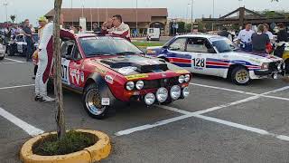 Rally 4 Regioni Storico TRZ 2018 parco partenza 11 maggio
