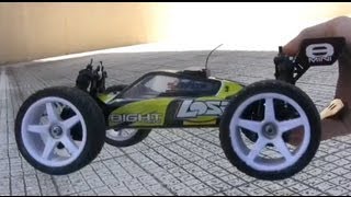 Losi Mini 8 Lipo 3s Lipo 2fans TBR Bumpers Sway Bar Kit CF Mud Flaps 1 10 Buggy Tires 3