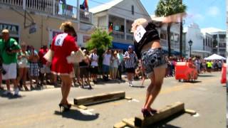 Key West "Drag Race" Stars High-Heeled Female Impersonators (Video)