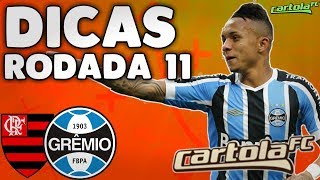 DICAS 11 RODADA | CARTOLA FC 2018 | PARTIU MITAR