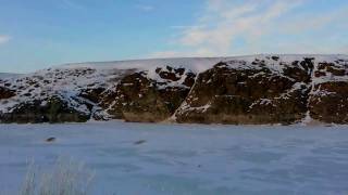 Зима. Антоновка.Тобол.Костанай.Казахстан Winter