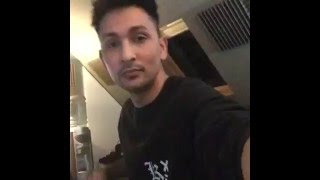 Zack Knight live Singing, Q&A Facebook 2016 part1