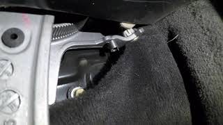 Тайна пружинки ручки ручника Mercedes W140