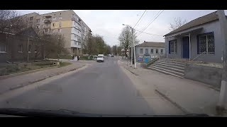 Берислав поездка по городу . Beryslav