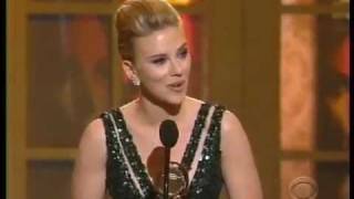 Scarlett Johansson speech @ Tony Awards