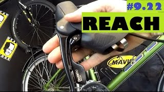 Sram Rival Hydro reach adjustment. Hydraulic brakes, mechanical shifters.