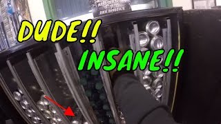 unbelievable improvment at my vending machine location!!