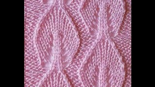 Вязание Спицами - ЛИСТЬЯ - 2019 / Knitting - LEAF / Stricken - LEAF