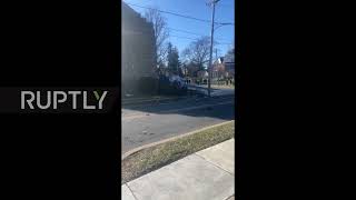 USA: All four passengers including child survive medical helicopter crash