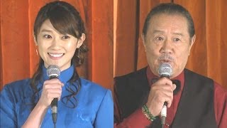 【原幹恵】【森次晃嗣】ドラマ「匿名探偵」記者会見