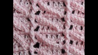 Crochet :Punto en Relieve # 4