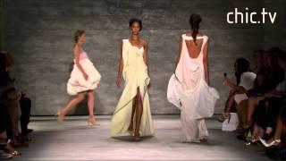 Supima Design Competition NYFW Spring 2015 Ready-to-Wear Hosted by Coco Rocha